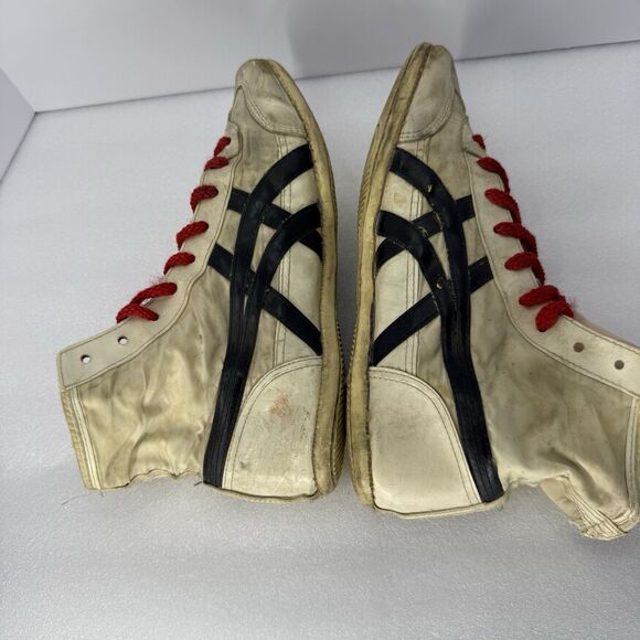 ASICS Onitsuka Tiger Wrestling Shoes Size 9.5 Rare And First ASICS Shoe VTG 70s main image 14